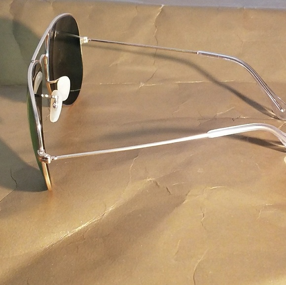 Ray Ban RB3026 Aviator Unisex Sunglasses - Picture 3 of 5